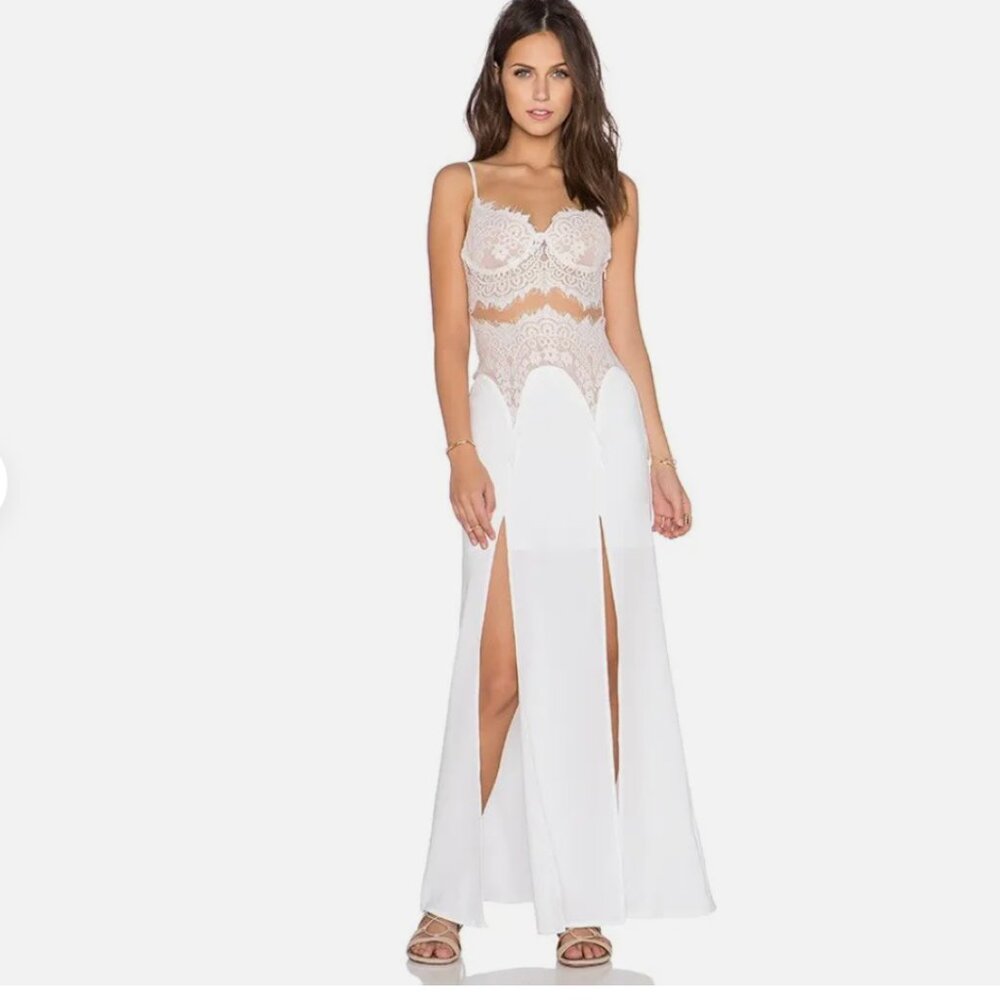 NWT Tiger mist lace cut out dress perfect for Coachella XS
